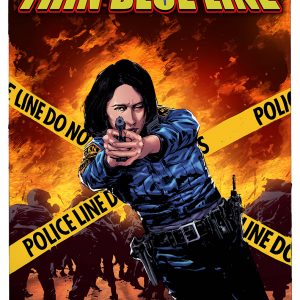 Thin Blue Line<br>Guice Cover<br>Premium Square Bound